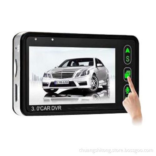 WDR IR car DVR camera, 3.0" LCD screen HDMI port